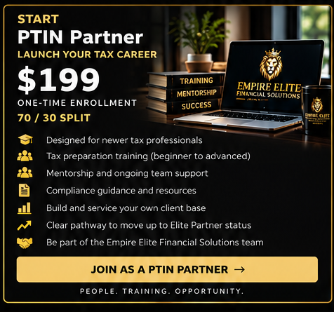 PTIN Partner — $199 — 70/30 Split
